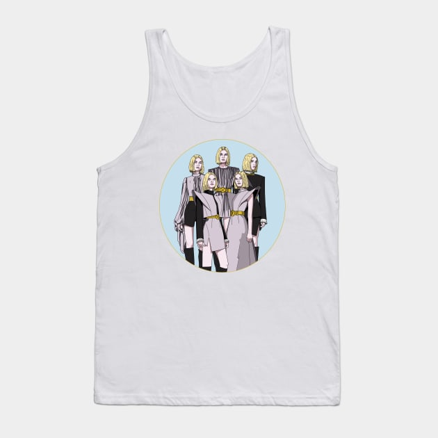 Stepford Cuckoos Tank Top by pastelrake